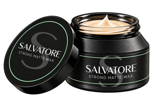 Salvatore Strong Matte Wax – Matte haarwax voor mannen – Sterke hold – 100 ml